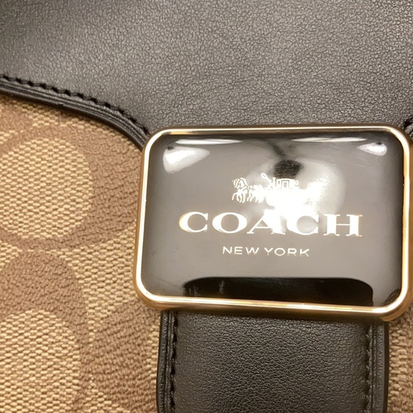Coach Pepper Satchel In Signature Canvas - Picture 8 of 8
